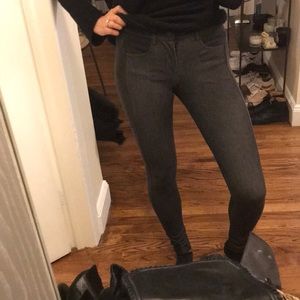 Vince two tone grey jeggings